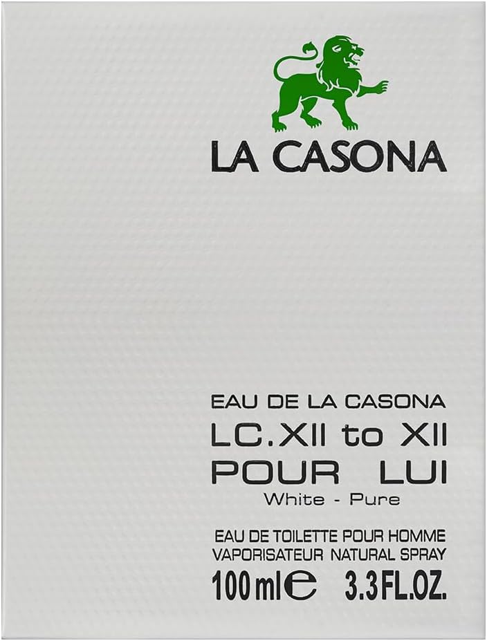 LA CASONA Eau de Parfum, 100 ML, Unisex - LA CASONA WHITE PURE