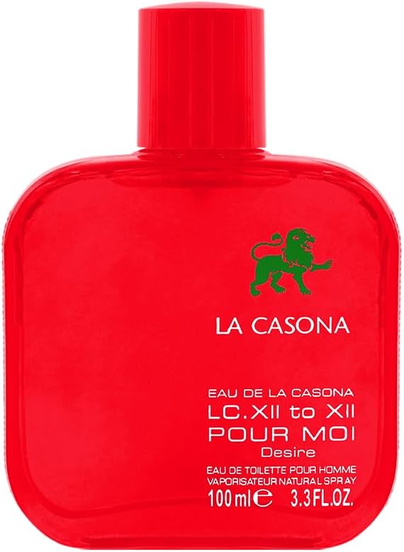 LA CASONA Desire Red Eau de Parfum, 100 ML Unisex Fragrance