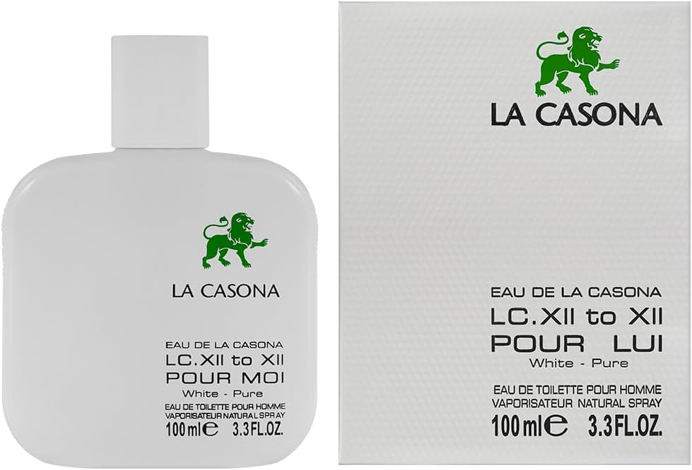 LA CASONA Eau de Parfum, 100 ML, Unisex - LA CASONA WHITE PURE