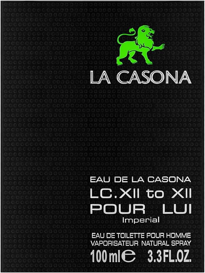 LA CASONA Imperial Black Eau de Parfum, 100 ml Unisex Fragrance
