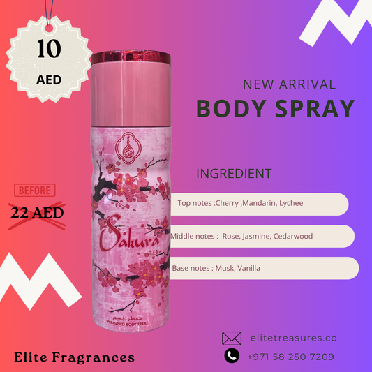 Sakura Body Spray