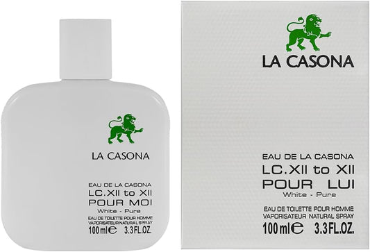 LA CASONA Eau de Parfum, 100 ML, Unisex - LA CASONA WHITE PURE