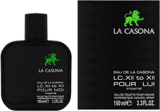 LA CASONA Imperial Black Eau de Parfum, 100 ml Unisex Fragrance